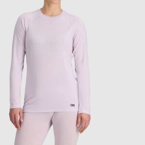 Outdoor Research Alpine Onset Merino 150 Crew Shirt - Small Sienna Heather NWT